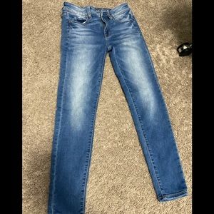american eagle super stretch jeggings